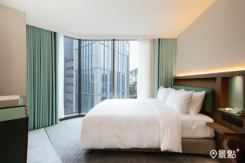 豪華雙人房（六樓）。