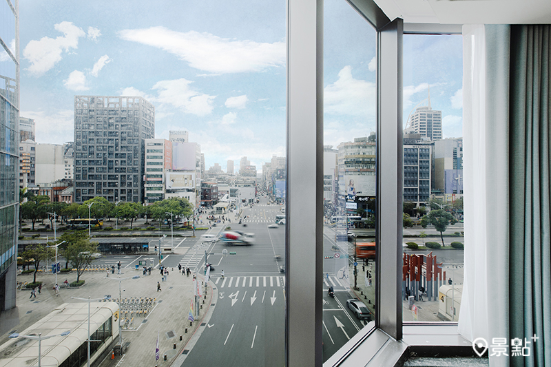 豪華雙人房雙景。