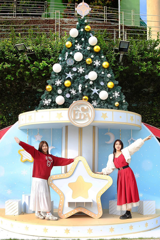 聖誕場景必拍打卡。
