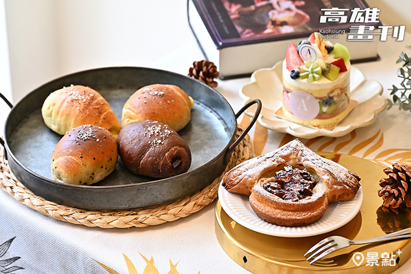 以減糖少油的方式製作麵包與甜點，突顯天然食材的風味。