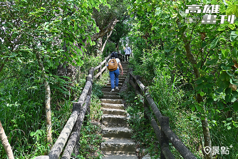 大社觀音山步道是相當親民的低海拔郊山步道，主要為階梯步道。
