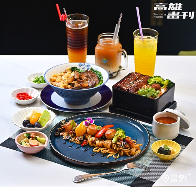 和洋午餐供應至下午4點，不必匆忙趕時段，能好好放鬆，享受一頓慵懶又美味的正式餐點。