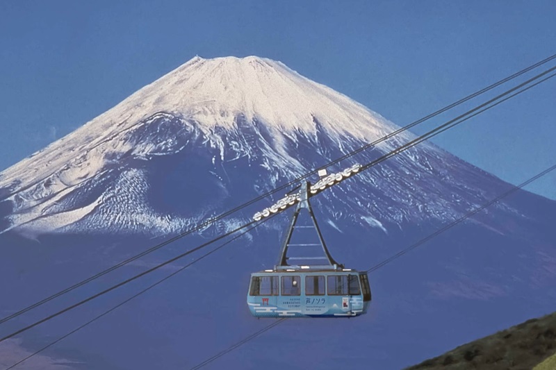 （圖／箱根 駒ヶ岳ロープウェイ，以下同）