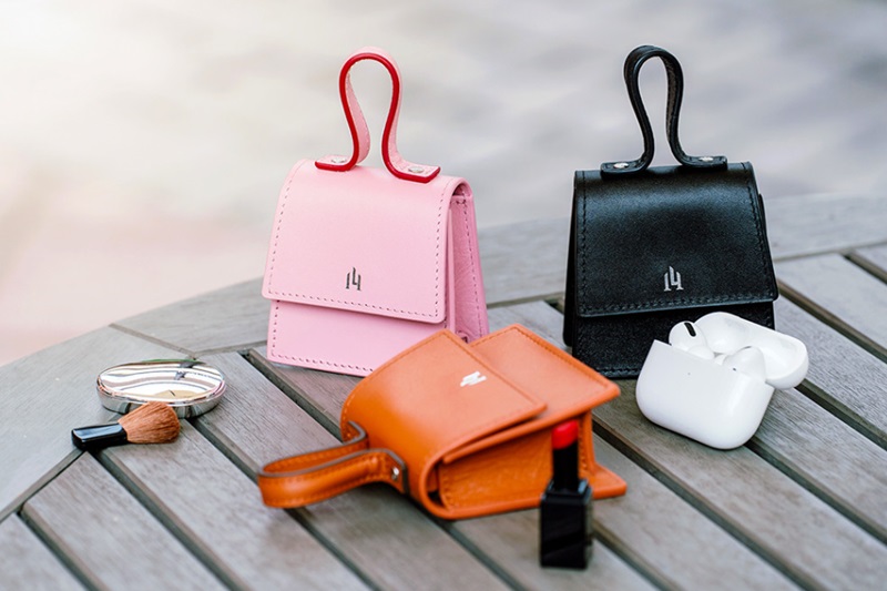 「小廢包」不是只能裝可愛！小巧容量可以裝下耳機、口紅或是補妝小物，同時也是不需插電的支付及感應工具。（圖片提供/陸詰科技）