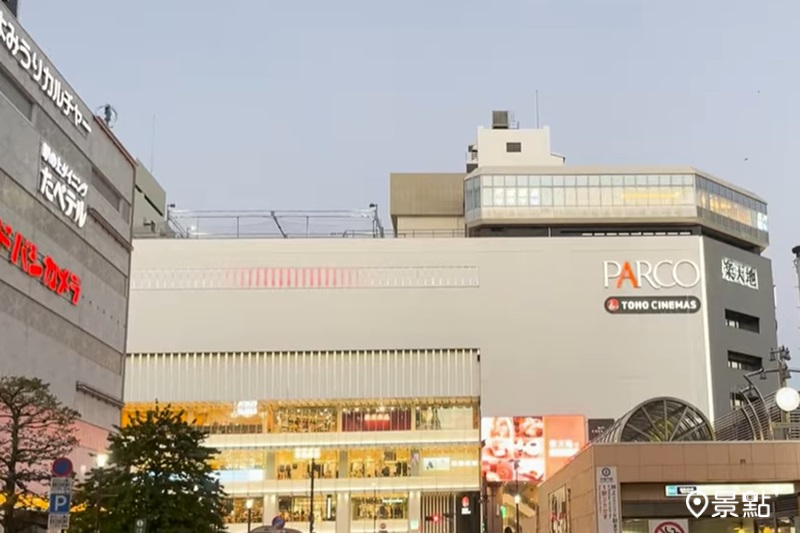 錦糸町站南口有 PARCO 與 0101 百貨，生活機能便利。