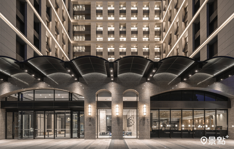 煙波大飯店台南館位於中西區精華地段（圖／煙波大飯店台南館，以下同）