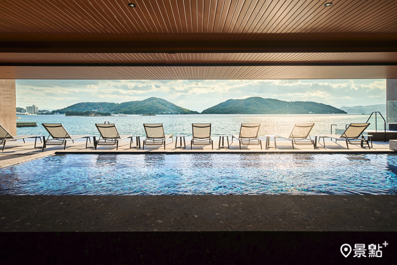 眼前是完美融為一體的山海，僅有此地才能享受到的極致自然美景。（圖片版權／ ⓒedit ╳ seven 瀨戶內小豆島）