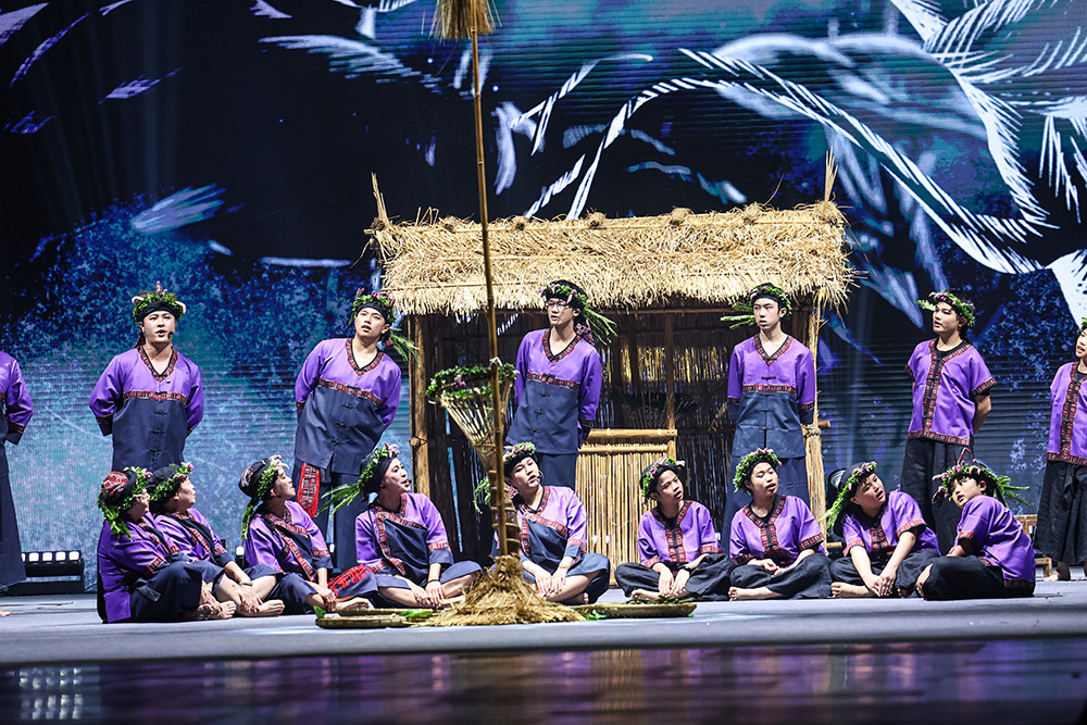 大滿舞團應邀至114年全國原住民運動會開幕演出。（圖片提供/大滿舞團）