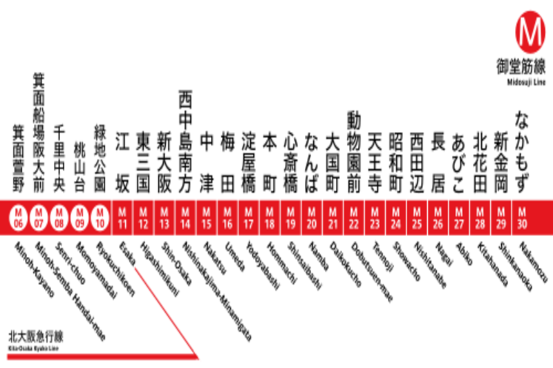 (圖: Osaka Metro)
